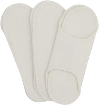 Imse Vimse Lot de 3 petites serviettes en jersey de coton sans boutons-pression