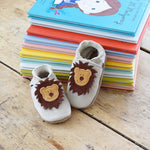 Inch Blue Leo Cream Baby Shoes