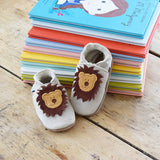 Inch Blue Leo Cream Baby Shoes