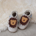 Inch Blue Leo Cream Baby Shoes