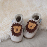 Inch Blue Leo Cream Baby Shoes