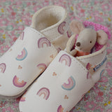 Inch Blue Rainbow Love Baby Shoes