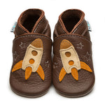 Inch Blue Zoom Chocolate Baby Shoes