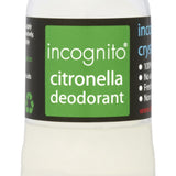 Incognito Natural Crystal Citronella Deodorant 64g