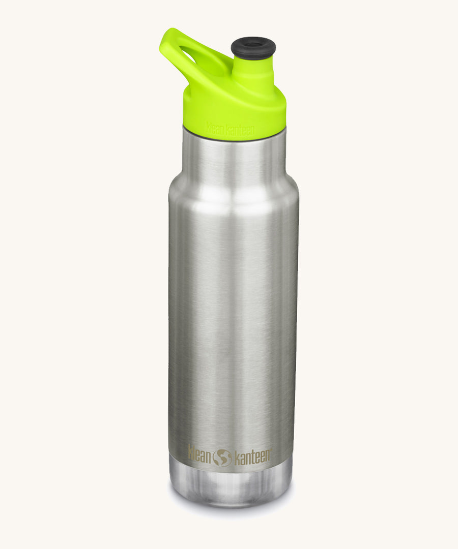 Gourde de sport étroite classique isolée de 12 oz Kid Kanteen