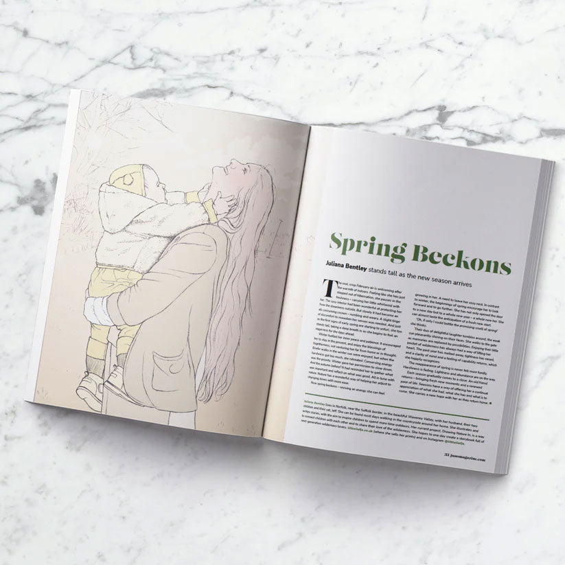 Juno Magazine Early Spring 2023 Issue 82 - Spring Beckons article