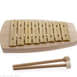 Glockenspiel diatonique Auris Block – 8 notes