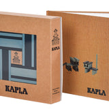 KAPLA Book and Colours - Light Blue and Dark Blue