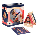 KAPLA 120 Box - Red, Pink & Dark Blue