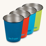 Klean Kanteen 10oz/296ml Steel Kid Cups - 4 Pack