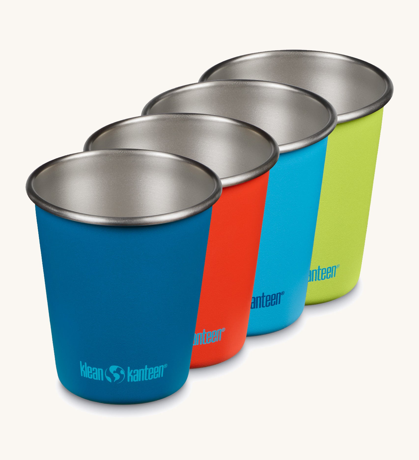 Klean Kanteen 10oz/296ml Steel Kid Cups - 4 Pack