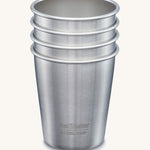 Klean Kanteen 10oz/296ml Steel Kid Cups - 4 Pack