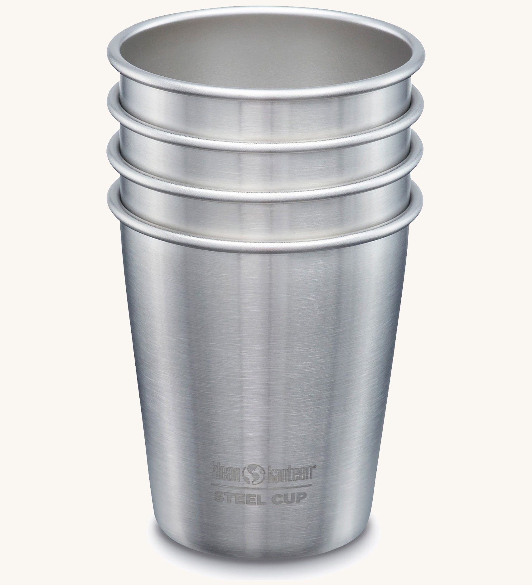 Klean Kanteen 10oz/296ml Steel Kid Cups - 4 Pack