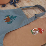 Avery Row Kid's Apron - Forest Bear