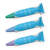 Kitpas Bath Rice Wax Crayons 3 Pack - Fish