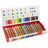 Kitpas Medium 16 Coloured Rice Wax Art Crayons