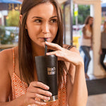 Klean Kanteen Straws 4 Pack Black