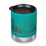 Tasse de camp isolée Klean Kanteen de 12 oz