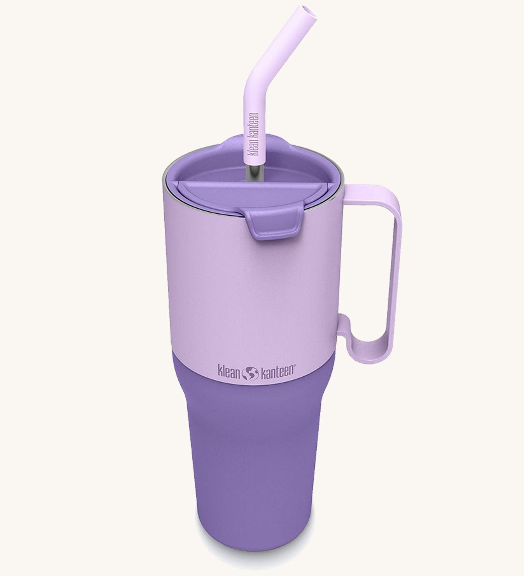 An orchard bloom purple coloured Klean Kanteen Limited Edition 36oz Rise Tumbler