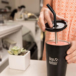 Klean Kanteen Tumbler Straw Lid Black