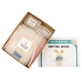 The Makerss - Small Knitting Mouse Needle Felt Kit