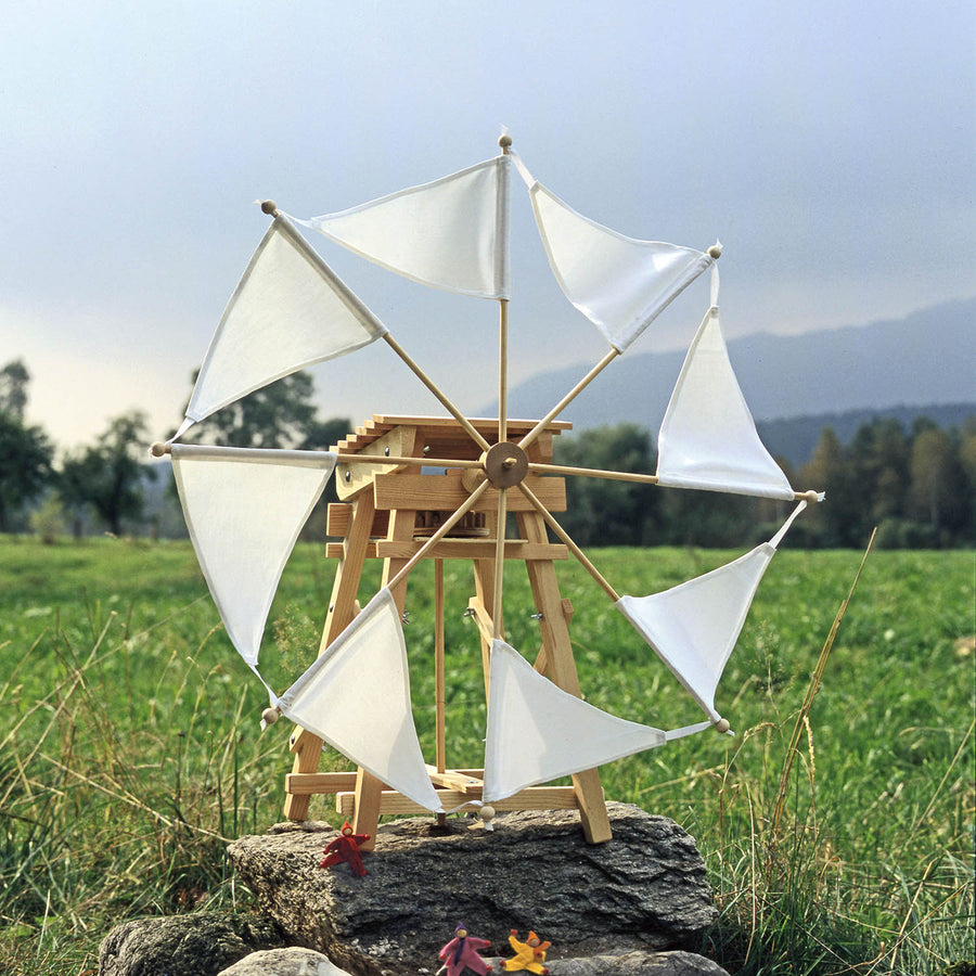 Kraul Sail Windmill with white sails