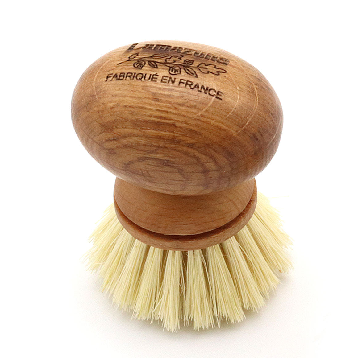 Lamazuna Replaceable Head Wooden Dish Brush pictured on a plain white background