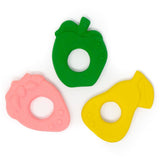 Lanco Pear, Apple & Strawberry Teether Set - 3 Pack