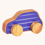 Lanka Kade Beetle Print wooden Push Along car shaped toy