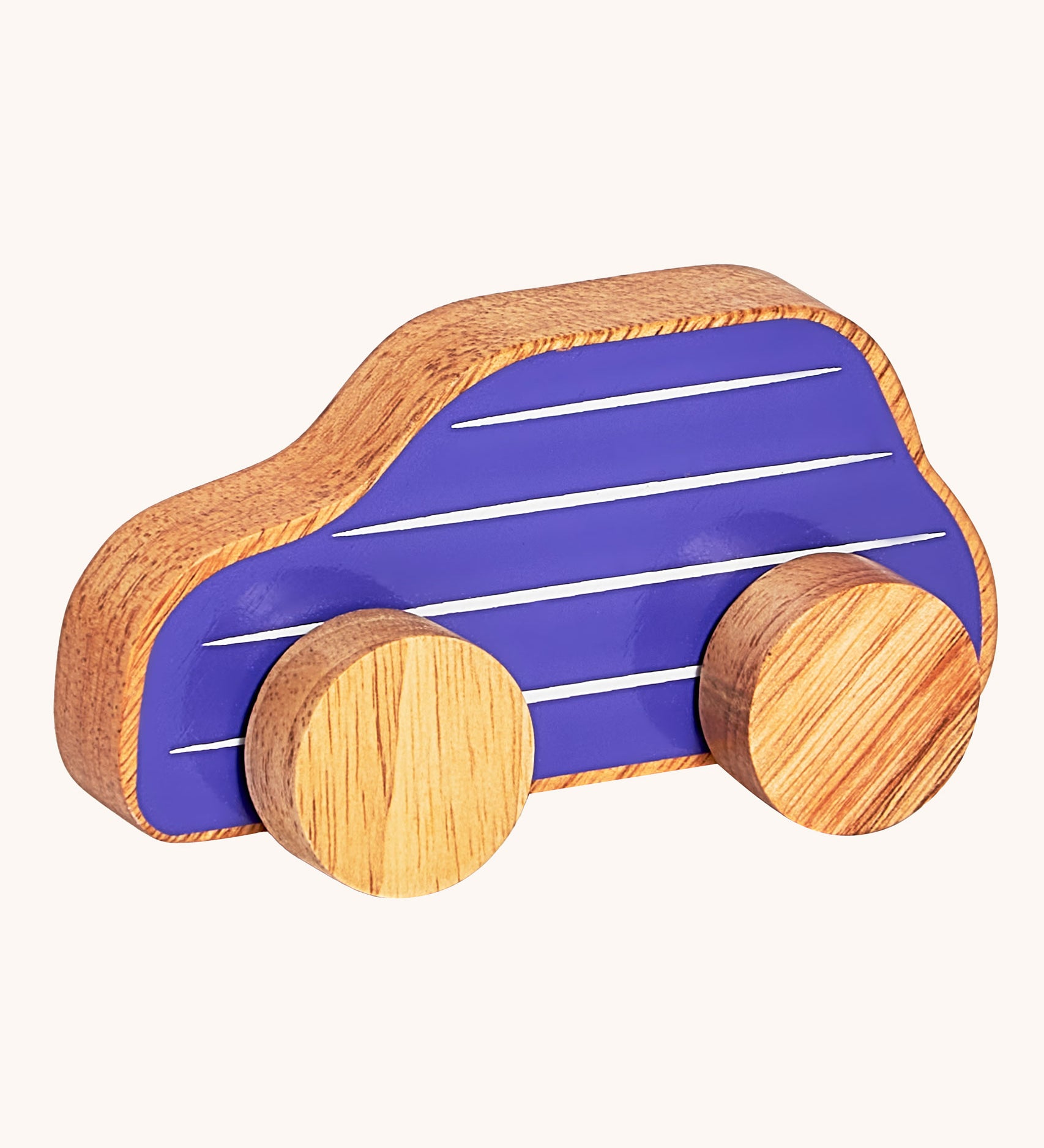 Lanka Kade Beetle Print wooden Push Along car shaped toy