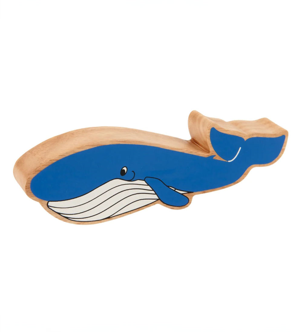 Lanka Kade Blue Whale Toy on a plain background 