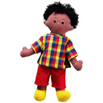 Lanka Kade Dad Doll - Peau noire, cheveux noirs