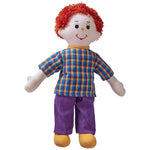 Lanka Kade Dad Doll - White Skin, Red Hair