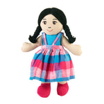 Lanka Kade Girl Doll - White Skin, Black Hair