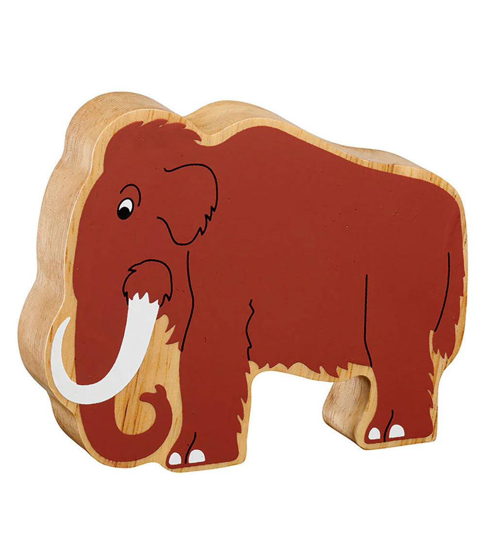 Lanka Kade Brown Mammoth Figure Toy on a plain background.