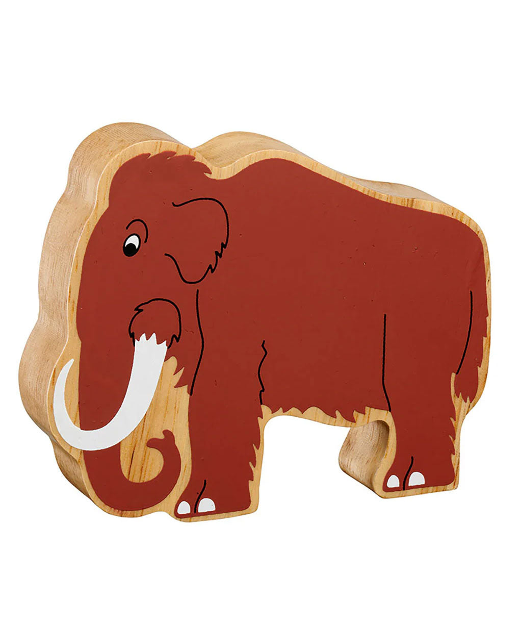 Lanka Kade Brown Mammoth Figure Toy on a plain background.