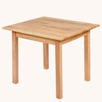 Lanka Kade Natural Wooden Square shaped Children's Table made from rubber wood