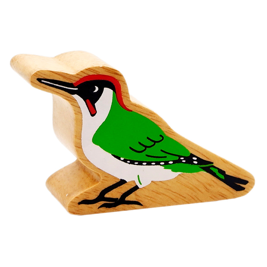 Lanka Kade Wooden Green Woodpecker Toy