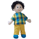 Lanka Kade Dad Doll - White Skin, Black Hair