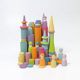 Grands rouleaux de construction de Grimm Pastel