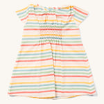 LGR Rainbow Striped Smocked Dress