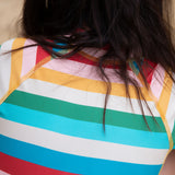 LGR Rainbow Stripe UPF 50+ Recycled Sunsafe Sunsuit