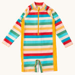 LGR Rainbow Stripe UPF 50+ Recycled Sunsafe Sunsuit