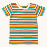 LGR Rainbow Stripes Summer Short Sleeve T-Shirt