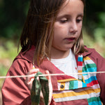 LGR Rainbow Striped Recycled Waterproof Anorak