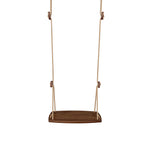 Lillagunga Walnut Grand Swing - Beige Rope