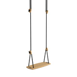 Lillagunga Oak Grand Swing - Black Rope