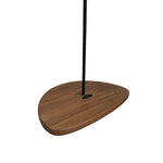 Lillagunga Walnut Disco Swing - Black Rope