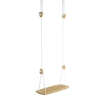 Lillagunga Oak Grand Swing - White Rope