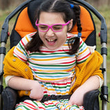 LGR Adaptive Rainbow Stripe Easy Peasy Dress